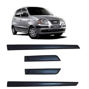 Side Door Beading Door Protector Accessories for Santro Xing Black